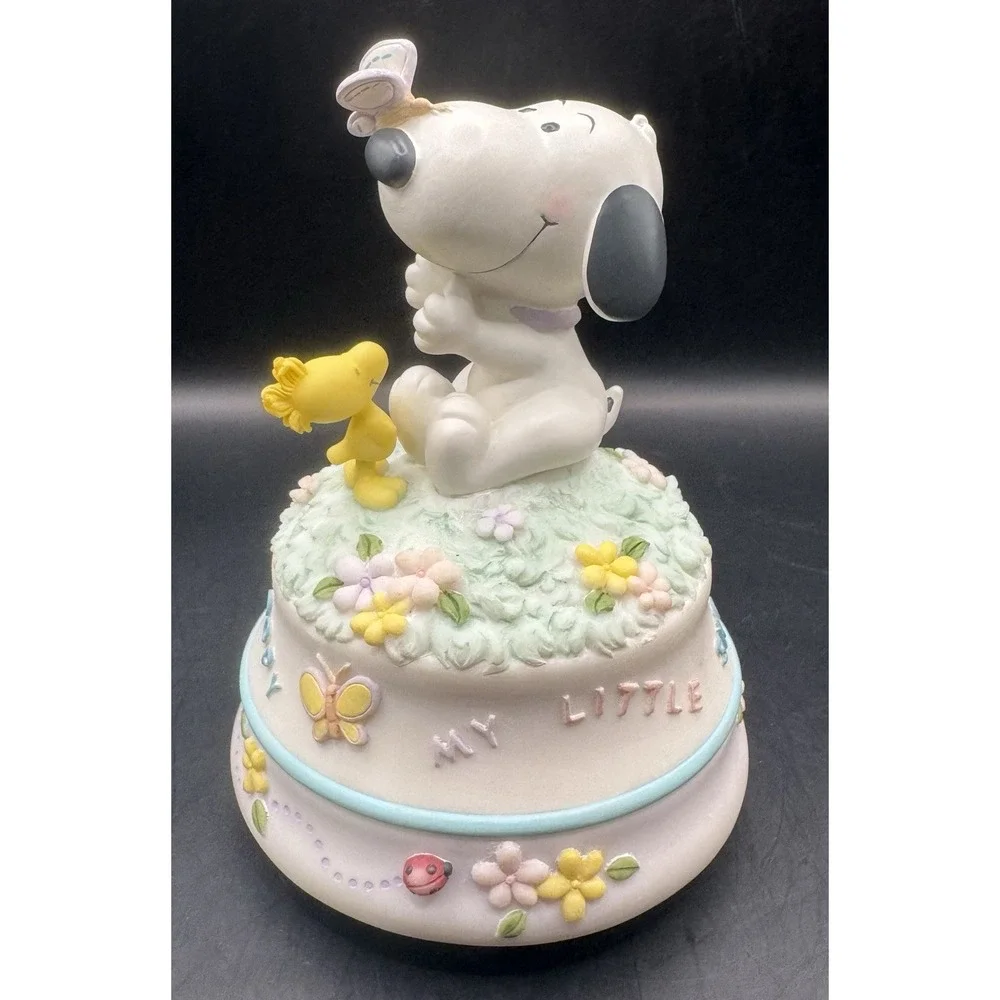 Hallmark My Little Snoopy Woodstock Hallmark Music Box 5